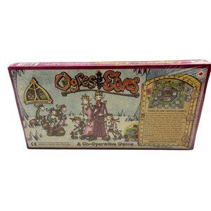 Ogres and Elves Family Pastimes Fantasy Board Game A 3-in-1 Co-Operative SEALED